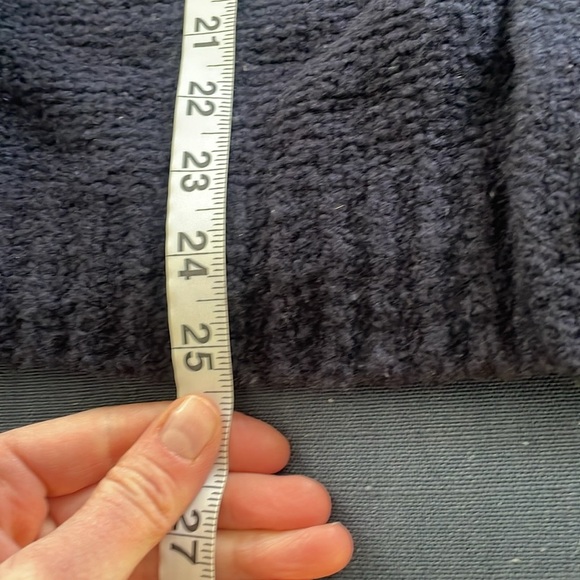 Madewell Bouclé Cardigan Sweater NWT in Navy - Picture 8 of 9